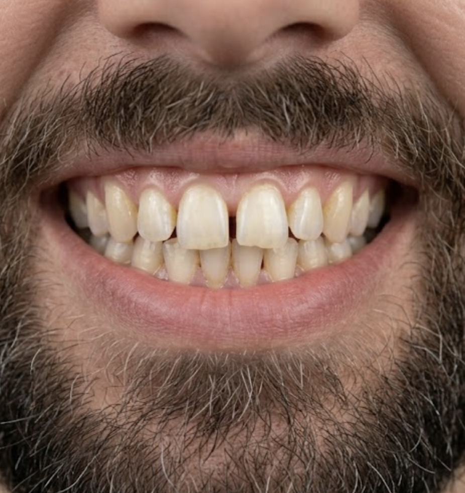 Before Invisalign treatment